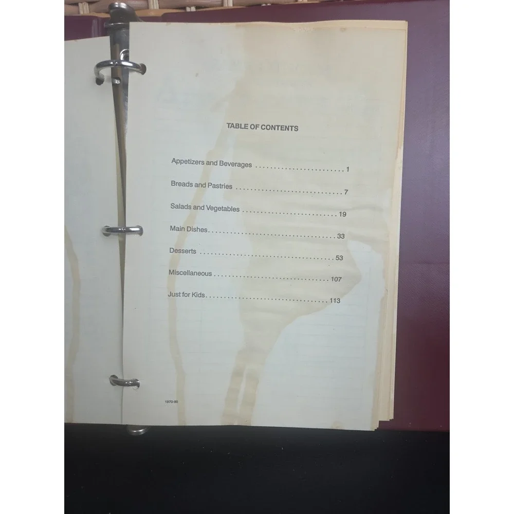 Turners Creek‎ Baptist Church Cookbook Recipe Book Yadkinville, NC 1990